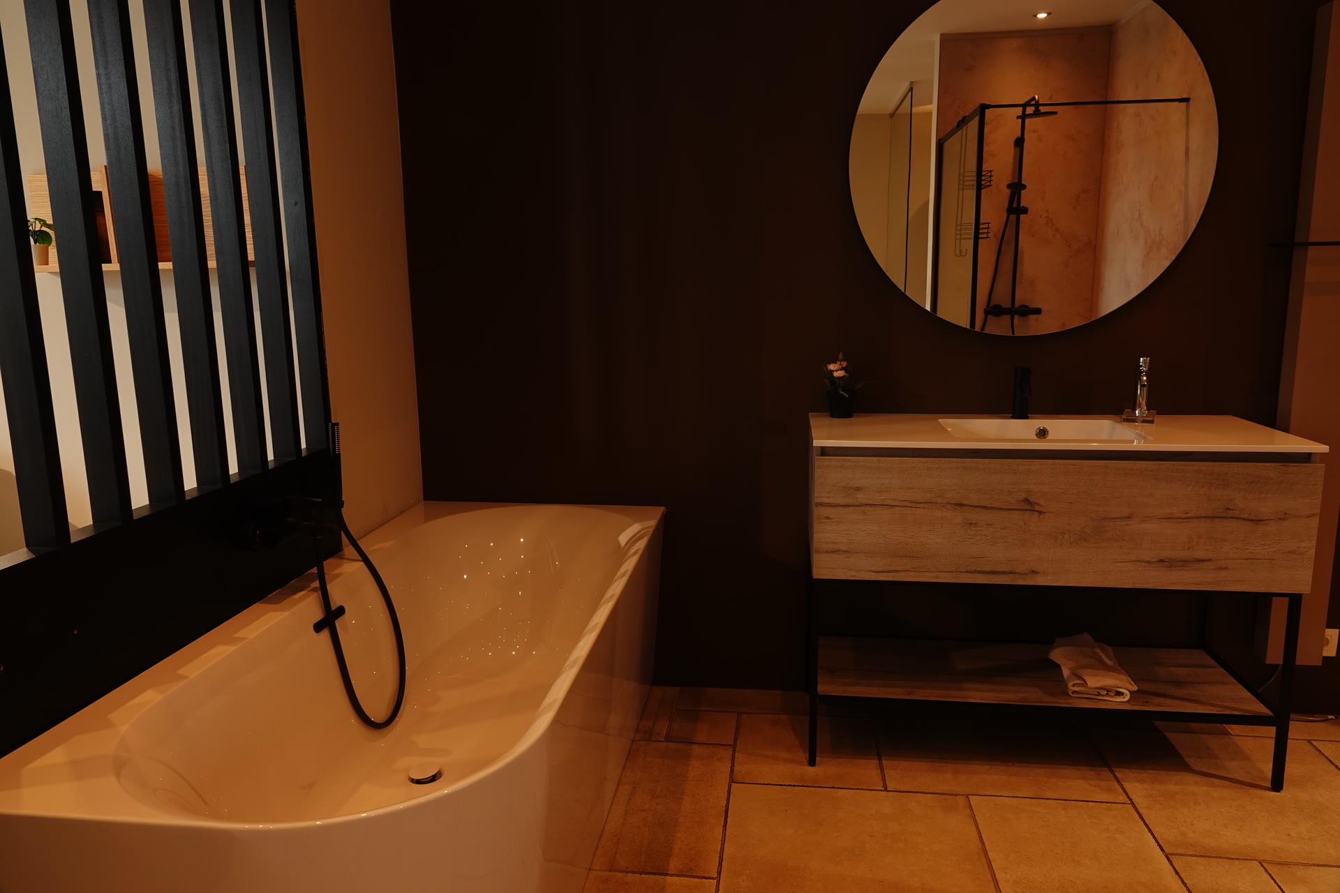 Badkamer opstelling toonzaal